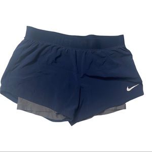 Nike Dri Fit dual layer shorts Sz L